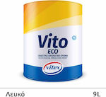 Vitex Vito Eco Plastic Ecological Paint for Interior Use White 9lt