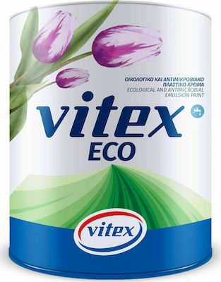 Vitex Eco Πλαστικό Χρώμα Οικολογικό για Εσωτερική Χρήση 3lt