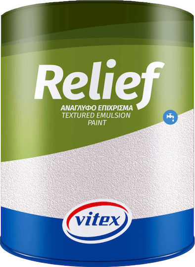 Vitex Relief Plastic Relief Paint for Exterior Use White 5lt