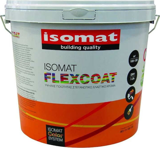 Isomat Flexcoat Plastic Vopsea pentru Utilizare Interioară și Exterioară 3lt