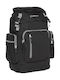 Diplomat Men's Fabric Backpack Black