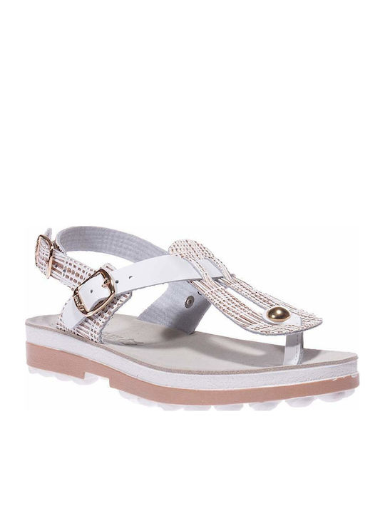 Fantasy Sandals 9005 Leather Women's Flat Sanda...