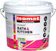 Isomat Bath & Kitchen Plastik Farbe für Innenbereich Verwendung Weiß 3Es