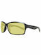 Polaroid Men's Sunglasses with Black Plastic Frame and Yellow Lens P7327-807