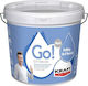 Kraft Go Exterior Πλαστικό Χρώμα Ακρυλικό για Εξωτερική Χρήση 9lt