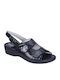 Naturelle 30242C Damen Flache Sandalen Anatomisch in Schwarz Farbe