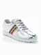 New Delhi Γυναικεία Ανατομικά Sneakers Silver Shiny