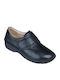 Denise Leather Women's Moccasins in Black Color