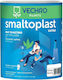 Vechro Smaltoplast Extra Plastic Vopsea Ecologic pentru Utilizare Intern Alb 750ml