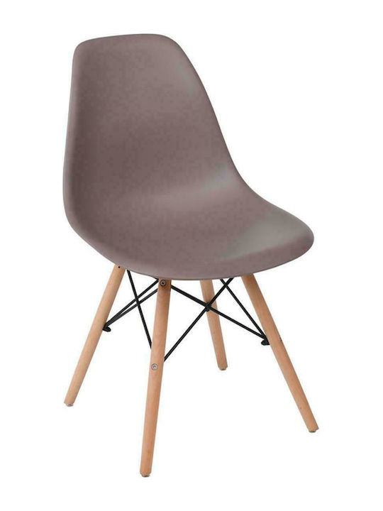 Art Stühle Küche Sand Beige 1Stück 47x54x82cm