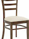 Cabin Dining Room Wooden Chair Brown 42x48x91cm