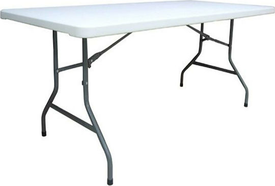 Tisch Zusammenklappbar Blow Weiß 200x90x74cm