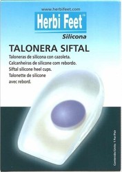 Herbi Feet Siftal Fersenkissen Medium Medizinisches Verbrauchsmaterial 2 Stück