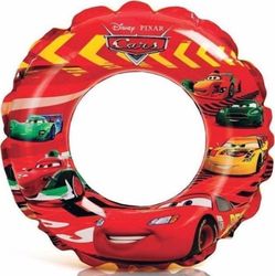 Intex Kinder Schwimmring Disney Wagen mit Durchmesser 51cm. für 3-6 Jahre Rot