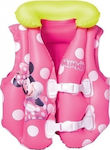 Bestway Kids' Life Jacket Minnie Inflatable Pink