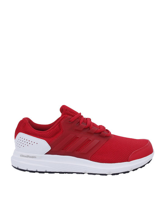 Adidas Galaxy 4 Ανδρικά Αθλητικά Παπούτσια Running Κόκκινα