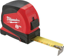 Milwaukee C8/25 Tape Measure with Auto-Rewind and Magnet 25mm x 8m