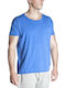 U-Neck Pocket 881771 Blue T-shirt Μπλε