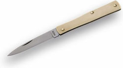 Antonini Siciliano Pocket Knife Beige with Blade made of Stainless Steel