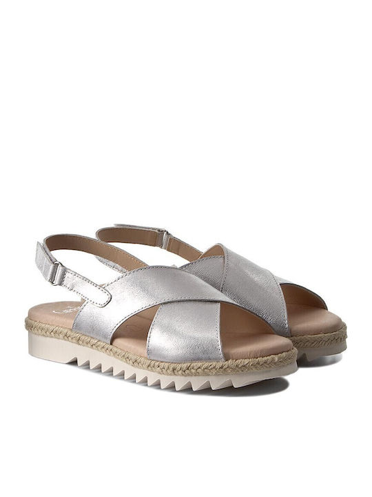 Caprice Silver Sandals