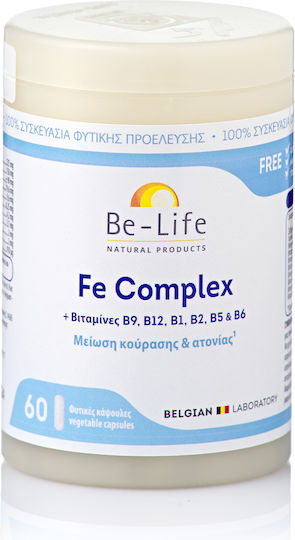 Be-Life Fe Complex 60 вегетариански капсули
