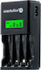 everActive NC-450 Φορτιστής 4 Μπαταριών Ni-MH Μεγέθους AA/AAA