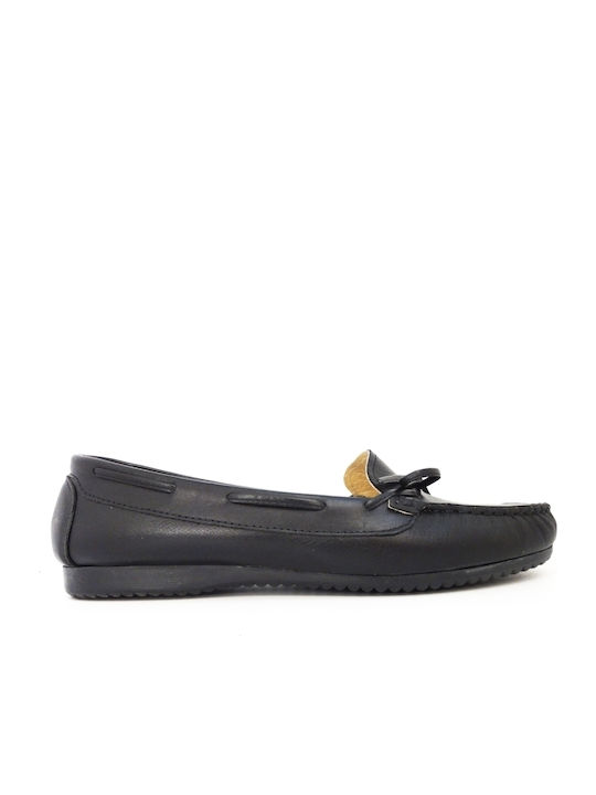 Safe Step 2020 Leather Women's Moccasins in Black Color