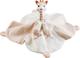 Sophie La Girafe Πανάκι Μωρού Sophie So Pure Soft Rubber Λευκό