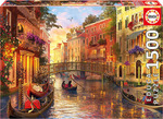 Puzzle Sunset In Venice 2D 1500 Κομμάτια