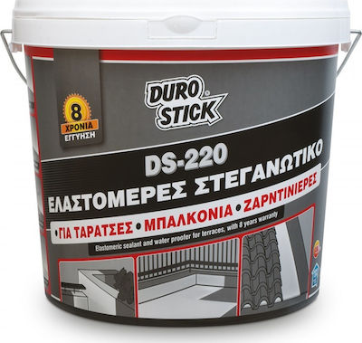 Durostick DS-220 Ελαστομερές Ακρυλικό Επαλειφόμενο Στεγανωτικό 15kg Λευκό