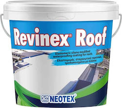 Neotex Revinex Roof Elastomer Acrilyc Insulating Sealing 12kg White