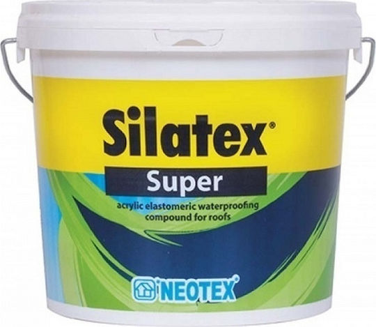 Neotex Silatex Super Elastomer Acrilyc Insulating Sealing 12kg White