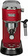 Delonghi Dedica Pump EC685.R Αυτόματη Μηχανή Espresso 1300W Πίεσης 15bar Κόκκινη