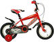 Alpina Beleno 12" Kids Bicycle BMX (2021) Red