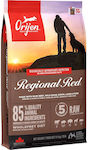 Orijen Regional Red 11.4kg Ξηρά Τροφή Σκύλων χωρίς Σιτηρά με Βίσωνα, Αρνί και Μοσχάρι