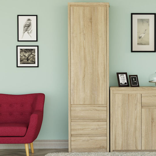 Norton Μονόφυλλη Ντουλάπα 57x40x210cm