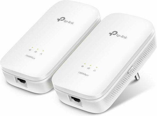 TP-LINK TL-PA8010 Kit v2 Powerline Double Wired and Gigabit Ethernet Port
