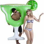 Bigmouth Μαργαρίτα Inflatable Floating Ring Green 180cm
