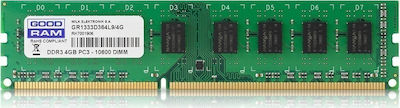 GoodRAM 4GB DDR3 RAM με Ταχύτητα 1333 για Desktop