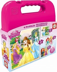 Παιδικό Puzzle Disney Princess Progressive 73pcs Educa