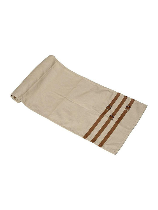 Espiel Cotton Tablecloth Runner Beige 40x180cm