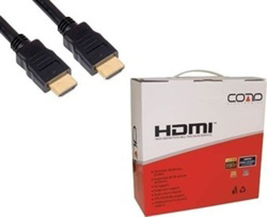 Comp HDMI 1.4 High Speed 1080p 120Hz Cable HDMI Male - HDMI Male 20m Black
