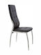 Silvy Scaune Sala de mese Negre 1buc 44x42x99buc