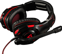 Modecom MC-832 Over Ear Gaming Headset with Connection USB Red