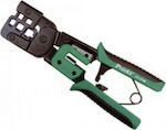 Ethernet Internet Cable Crimping Plier RJ12, RJ11, RJ45, RJ10 with Cable Cutter (Length 180mm)