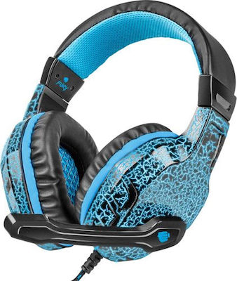 Fury Hellcat Über Ohr Gaming-Headset mit Verbindung 3,5mm / USB Blau