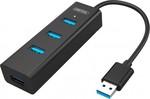 Unitek Y-3089 USB 3.0 4 Port Hub with USB-A Connection & Charging Port (Y-3089)