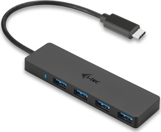 i-tec Hub 4 Θυρών USB 3.0 με σύνδεση USB-C