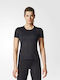 Adidas Supernova Tee Women's Athletic T-shirt Fast Drying Black