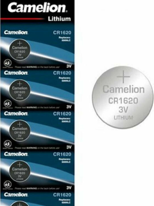 Camelion Батерии Литий За часовници CR1620 3V 5бр